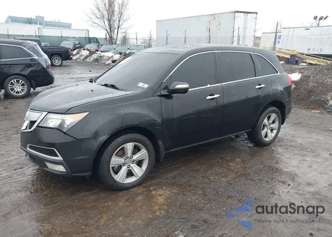 2011 Acura Mdx Technology Package из США, поврежденный, VIN 2HNYD2H64BH524238